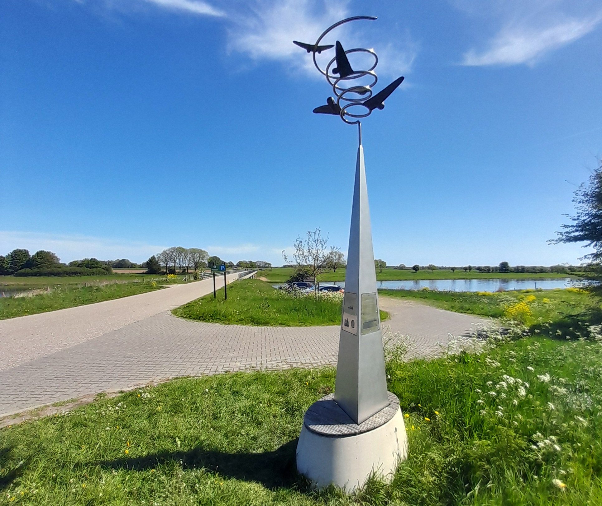 Vliegveld Keent, Liberation fietsroute Brabant